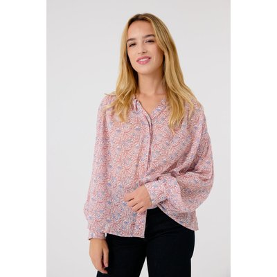 Chemise avec motifs floral et col vicorien Fiorina ARTLOVE