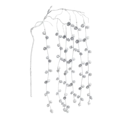 Branche de pin pailletée izia noël artificielle H104 IZIA SIA