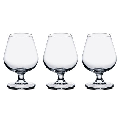 Set de 3 verres à cognac 25cl WADIGA