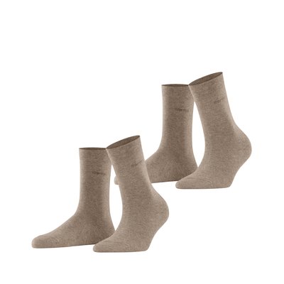 Chaussettes Basic Easy 2-Pack Coton (biologique) ESPRIT