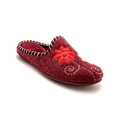 Mules brodées grande largeur PEDICONFORT