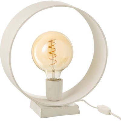 Lampe de table cercle  en aluminium design élégant RECOLLECTION
