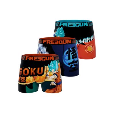 Lot De 3 Boxers Dragon Ball Super FREEGUN