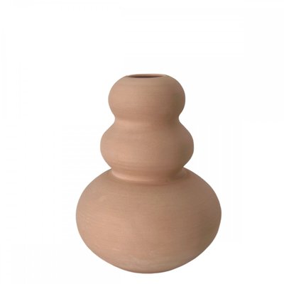 Vase décoratif en terre cuite naturelle, POTERIE GERARD LAMY