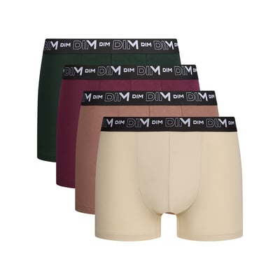 Confezione da 4 boxer in cotone stretch DIM