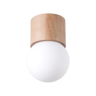 Plafonnier Bois Bois Naturel G9 1 Boomo 8 EDEN