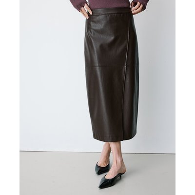 Jupe midi simili-cuir, AENOR GRACE & MILA