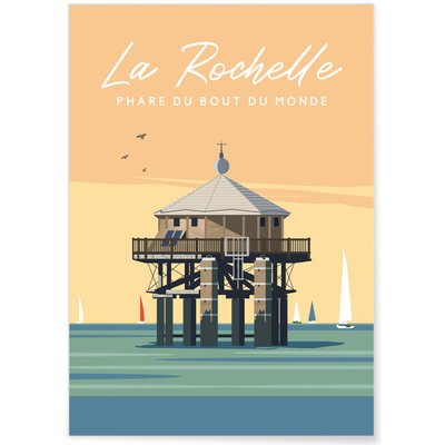 Affiche ville La Rochelle 3 L'AFFICHERIE