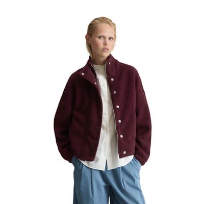 Veste en peluche style décontracté en polyester recyclé MARC O’POLO DENIM