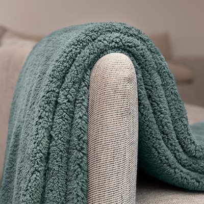 Plaid polaire uni TERRE DE NUIT