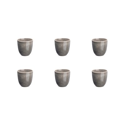 Lot de 6 tasses en grès, STELLAR BJORN