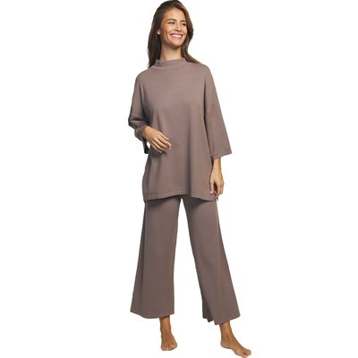 Tenue détenteintérieur pyjama pantacourt tunique Tricot SELMARK