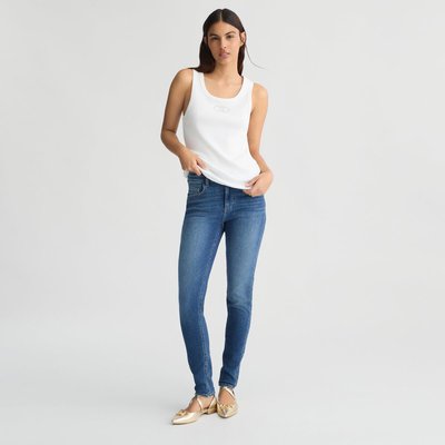 Jean skinny noir avec strass LIU JO