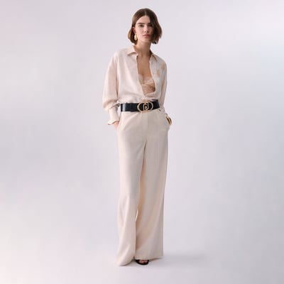 Chemise Jacquard avec Broderies Bijoux LIU JO
