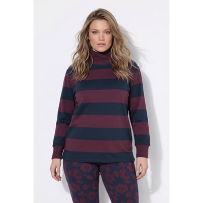 Sweat-shirt à col montant et manches longues ULLA POPKEN