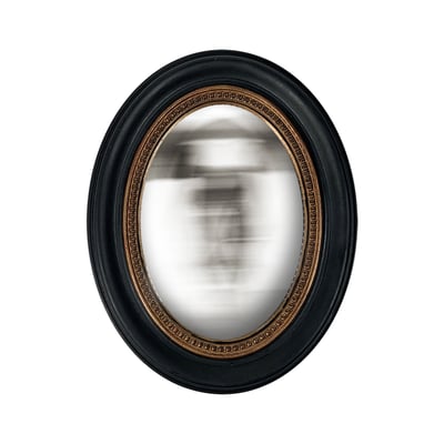 Miroir convexe ovale 24x19cm EMDE