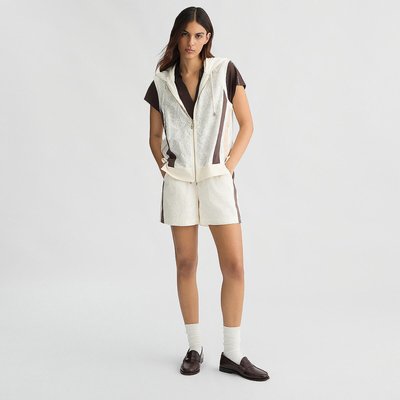Short en coton avec broderie LIU JO