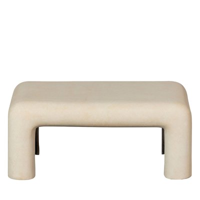 Lot de 2 tables basses organiques effet béton - Stani WOOOD