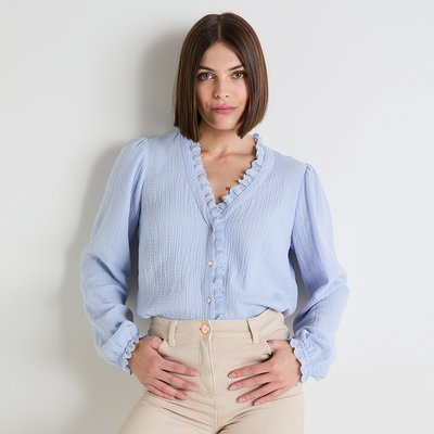 Chemise en gaze de coton GRAIN DE MALICE