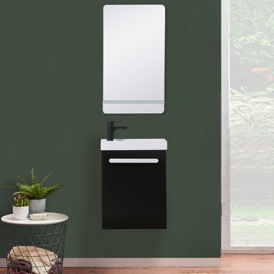 Ensemble lave-mains + miroir + robinet NEVADA MOB IN