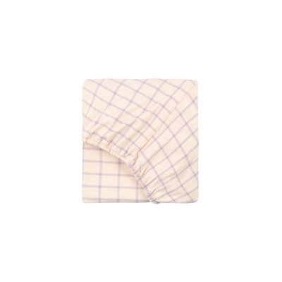 Drap housse bébé en jersey de coton bio STORIES Édition limitée NOBODINOZ