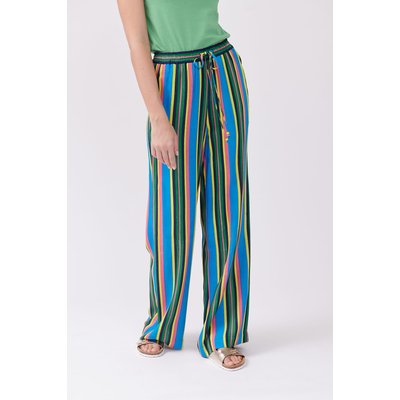 Pantalon ample rayé taille élastiquée PATSY DERHY