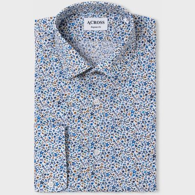 Chemise Regular fit motif floral printanier ACROSS