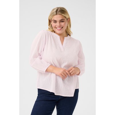 Blouse with long sleeve KAFFE CURVE