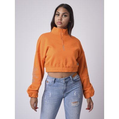 Sweater col montant zippé dragons PROJECT X