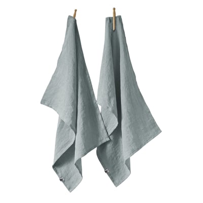 Lot de 2 torchon essuie-vaisselle lin Collection Soline EDEN