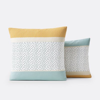 Happy Stripes and Spots 100% Cotton Pillowcase LA REDOUTE INTERIEURS