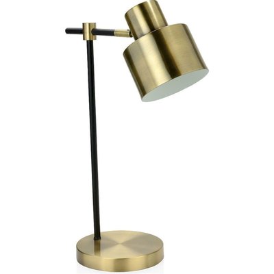Lampe de table design métal doré et  style industriel RECOLLECTION