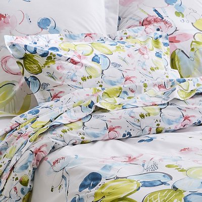 Ensemble drap plat et 2 taies Nénuphar TRADILINGE