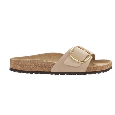 Madrid Nubuck Mules with Chunky Buckle BIRKENSTOCK