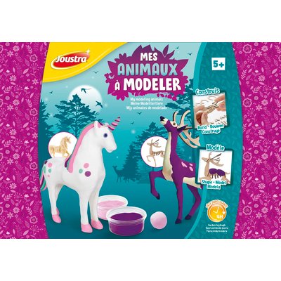 Mes animaux a modeler - feerie JOUSTRA