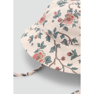 Bonnet coton fleurs MANGO BABY