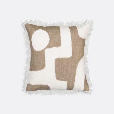 Kissenbezug Kinabe, Leinen, 40 x 40 cm LA REDOUTE INTERIEURS
