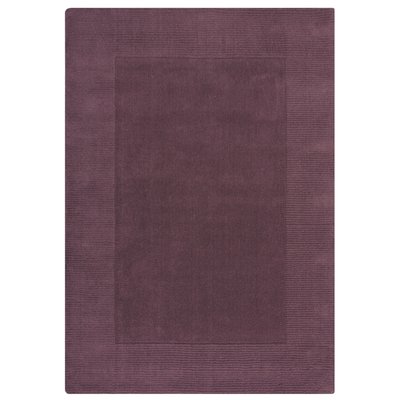 Tapis de salon uni en laine LEONE NOVATREND