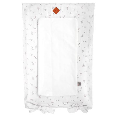 Housse de matelas à langer en gaze de coton MELODY SEVIRA KIDS