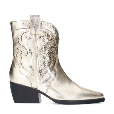 Santiags en cuir avec clous SACHA