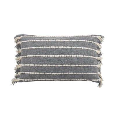 Coussin salon coton franges  ATTIKI BLOOMINGVILLE