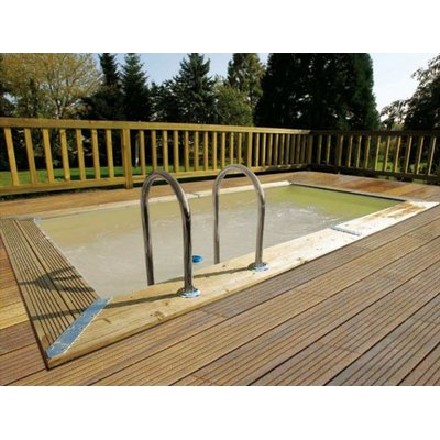 Piscine en bois rectangulaire  Linéa 4,50 x 2,50 x 1,40 m - UBBINK