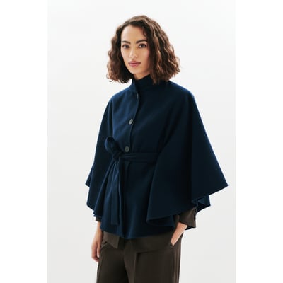 Poncho court col montant HACARO CAROLL