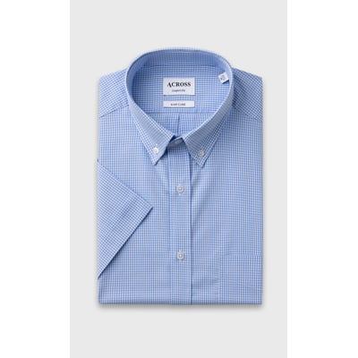 Chemise Vintage Arrow - Col Noir Et Bleu, Manches Longues, Taille Small, Occasion
