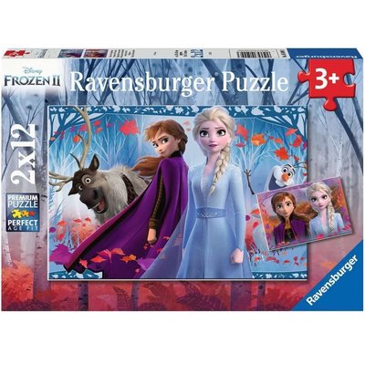 Puzzle Disney La Reine des Neiges 2x12 pcs RAVENSBURGER