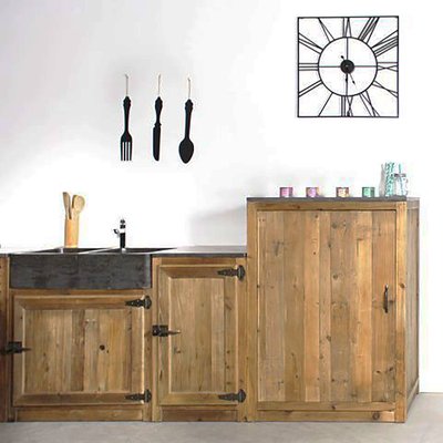 Meuble bas de cuisine style buffet haut  CHAMPÊTRE MADE IN MEUBLES 