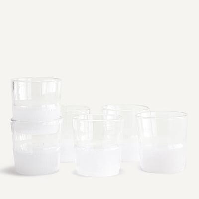 Lot de 6 verres à eau, Sila AM.PM