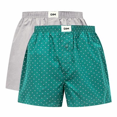 Confezione da 2 boxer Good 1 tinta unita + 1 stampato DIM