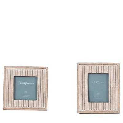 Set of 2 Textured Mini Photo Frames SO'HOME
