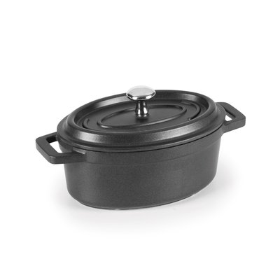 Cocotte ovale 12x8,5 cm en fonte LACOR